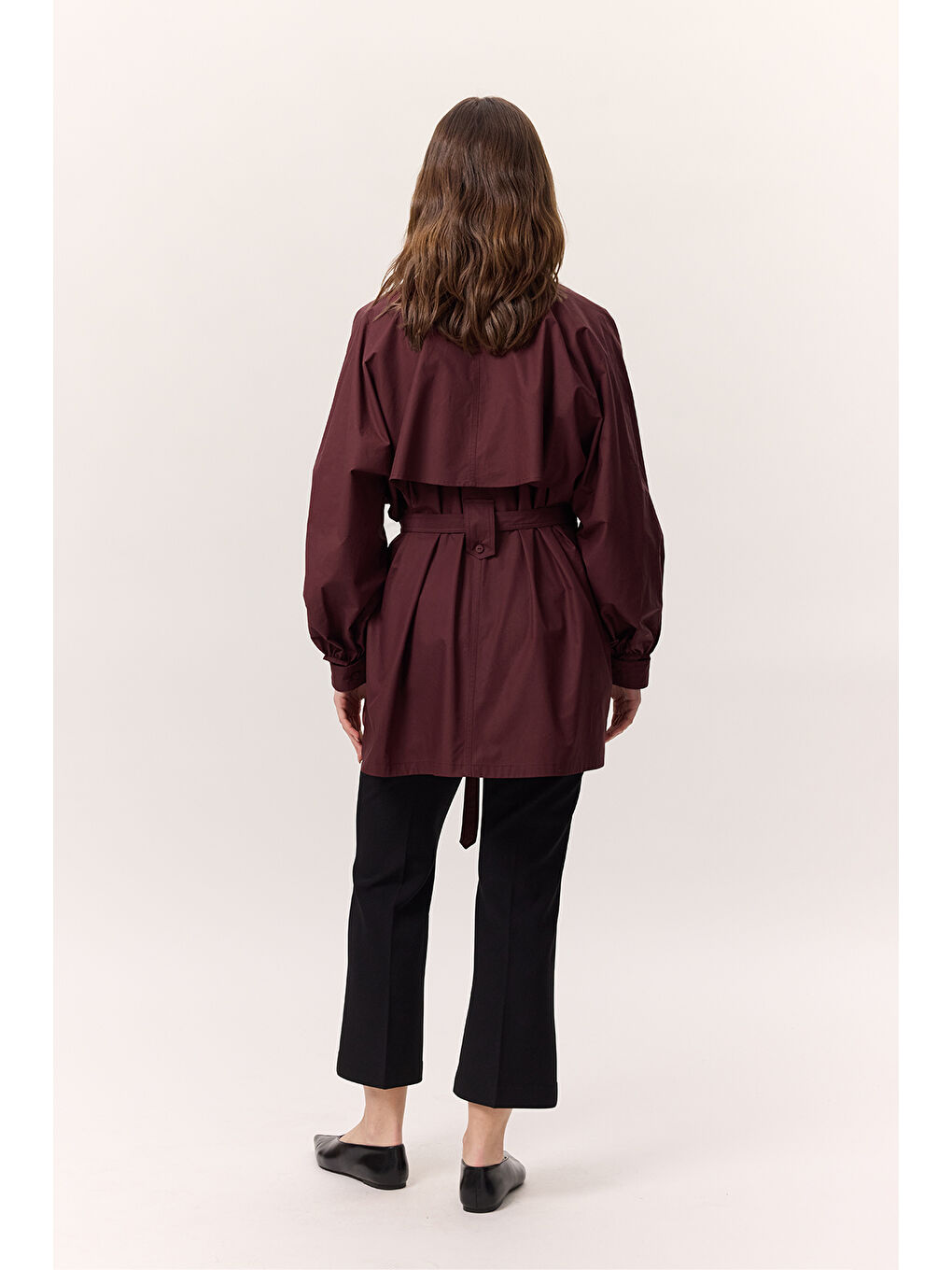 Trenç Tasarım Gömlek Bordo-7