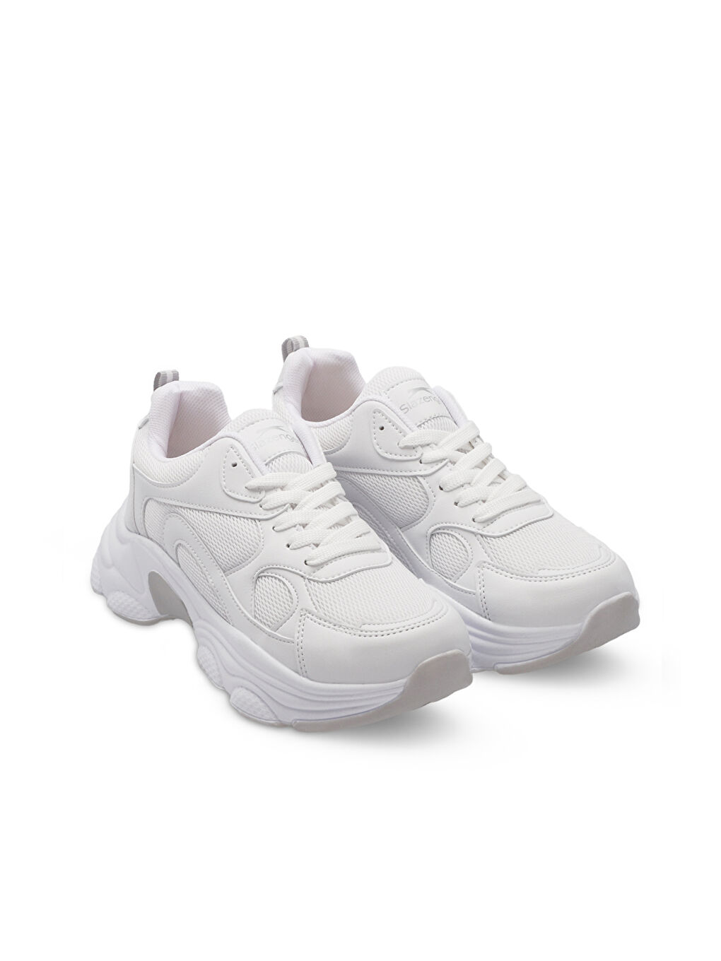 ZUSA Kadın Beyaz Koşu & Yürüyüş Spor Ayakkabısı-1