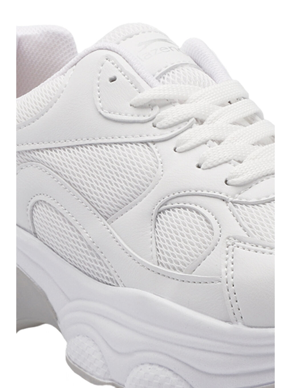 ZUSA Kadın Beyaz Koşu & Yürüyüş Spor Ayakkabısı-3