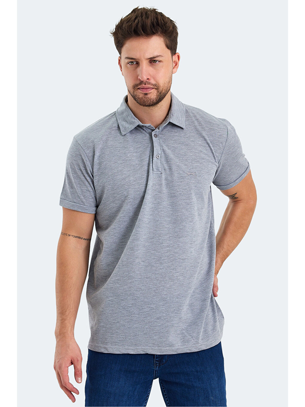 KLASSE Erkek Tişört Gri