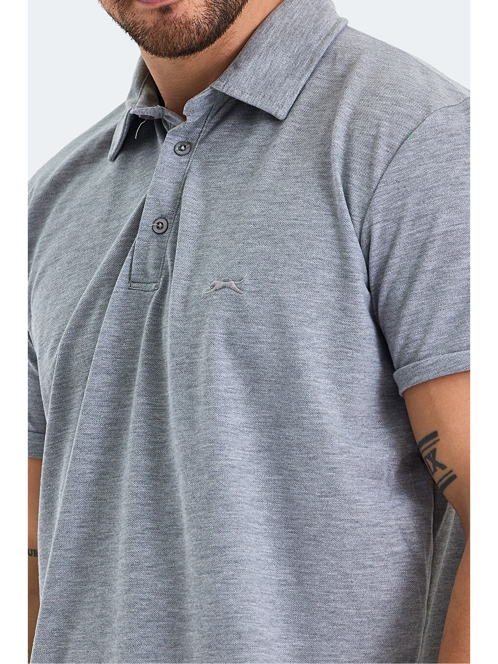 KLASSE Erkek Tişört Gri-4