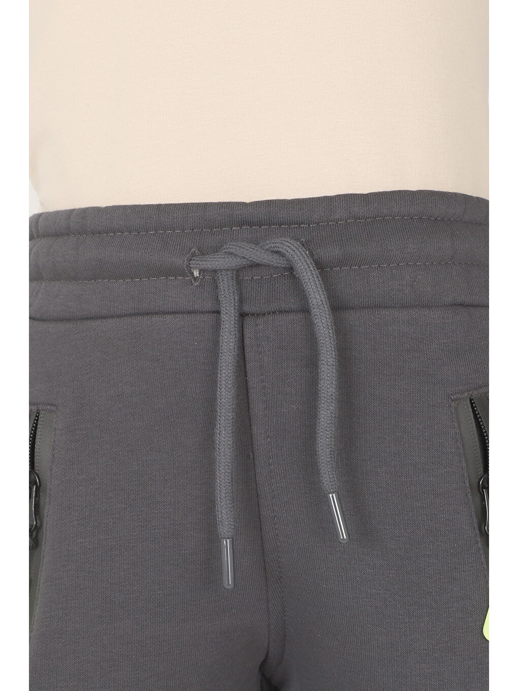 LAMYA Unisex Çocuk Eşofman Altı Koyu Gri-5