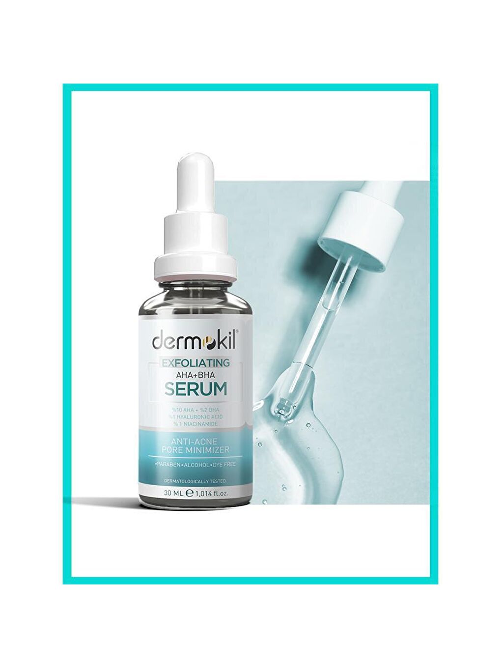 DERMOKIL Mavi Exfoliating Aha+Bha Niacinamide Serum 30 ml - 1