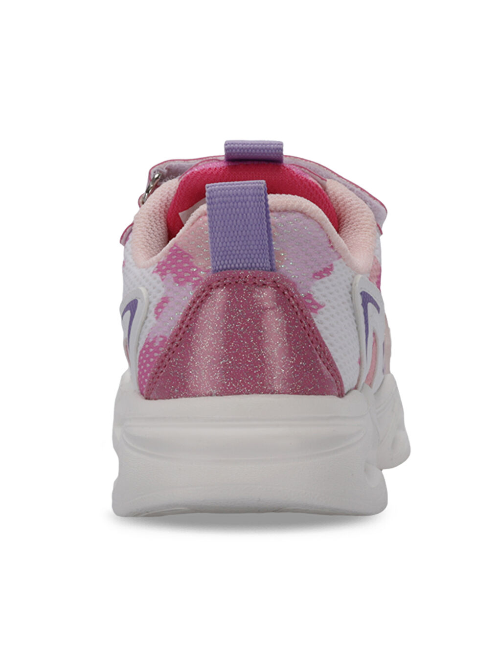 KLARION Kız Çocuk Cırt Cırtlı Pembe Günlük Spor Ayakkabısı-5