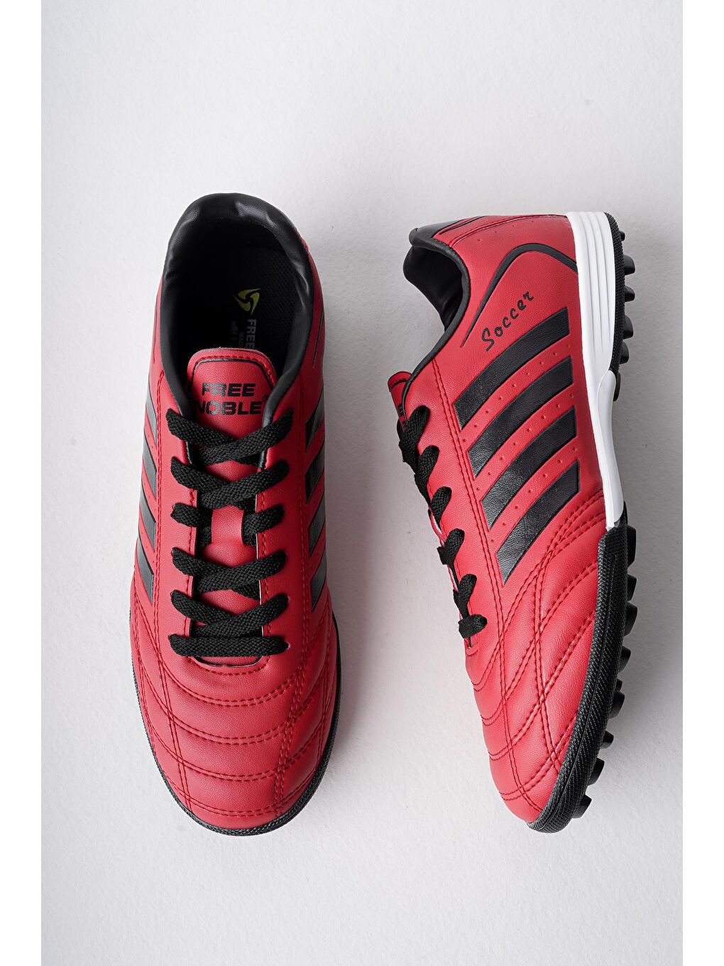 Kırmızı Gmz Unisex  Halı Saha Çim Saha Futbol Ayakkabısı-5