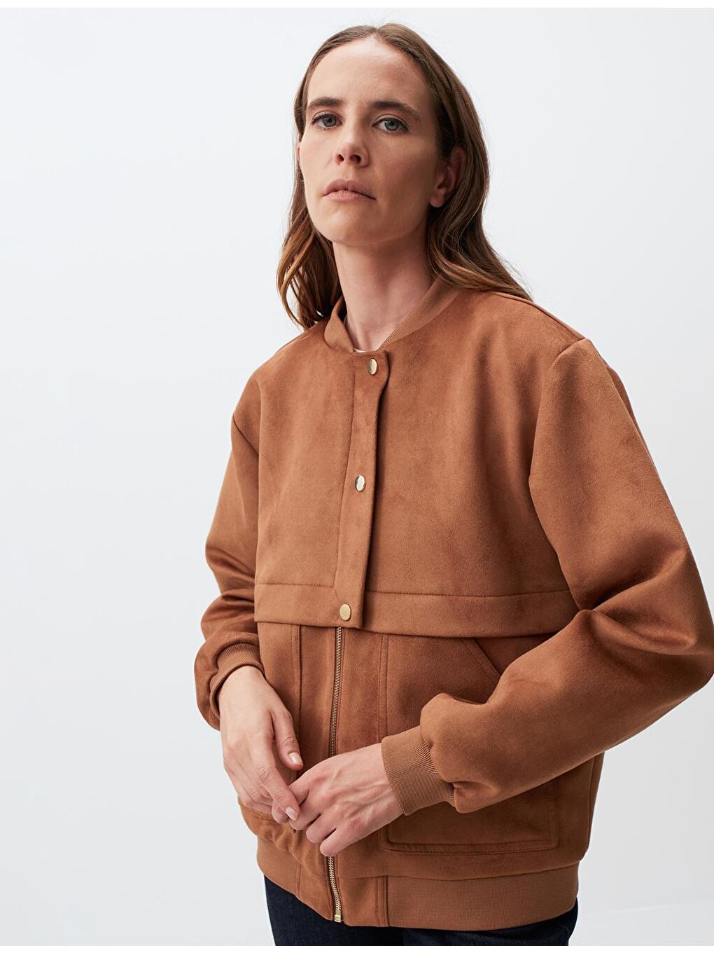 Bej Deve Tüyü   kadın  Ceket