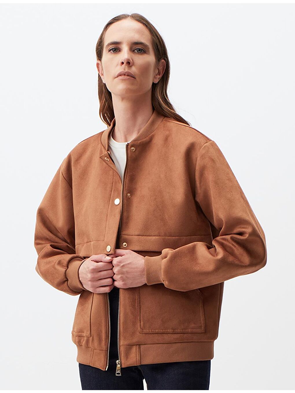 Bej Deve Tüyü   kadın  Ceket-4