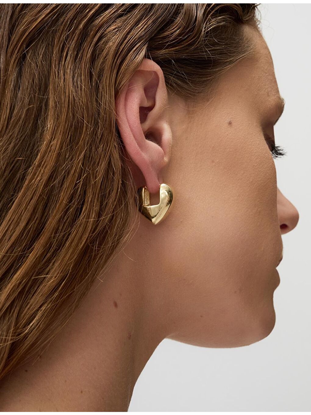 Sarı Altın Klipsli Figürlü Küpe-1