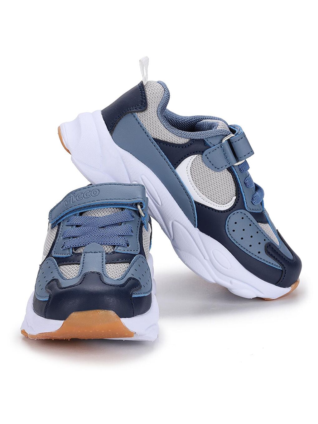 Mavi Niro Cırtlı Kız/Erkek Çocuk Spor Ayakkabı 346.21Y.118-1