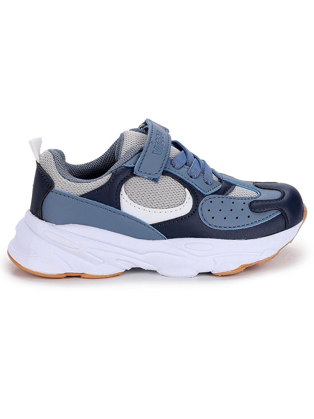 Mavi Niro Cırtlı Kız/Erkek Çocuk Spor Ayakkabı 346.21Y.118-3