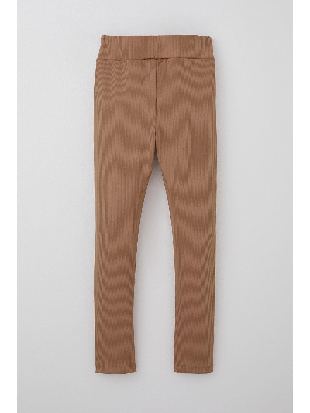 Kız Çocuk Tayt Basic Kahverengi (9-14 Yaş)-1