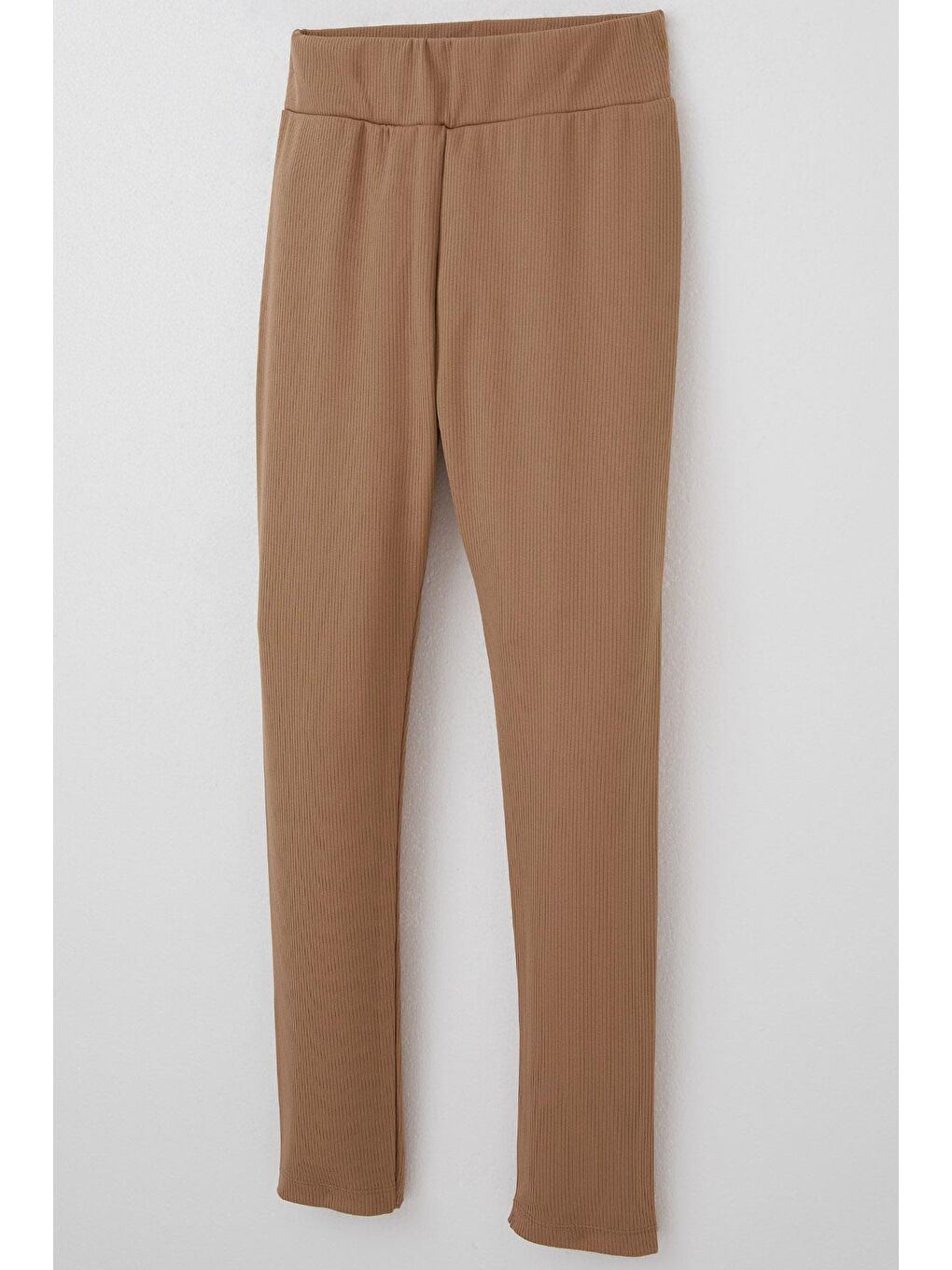 Kız Çocuk Tayt Basic Kahverengi (9-14 Yaş)-2