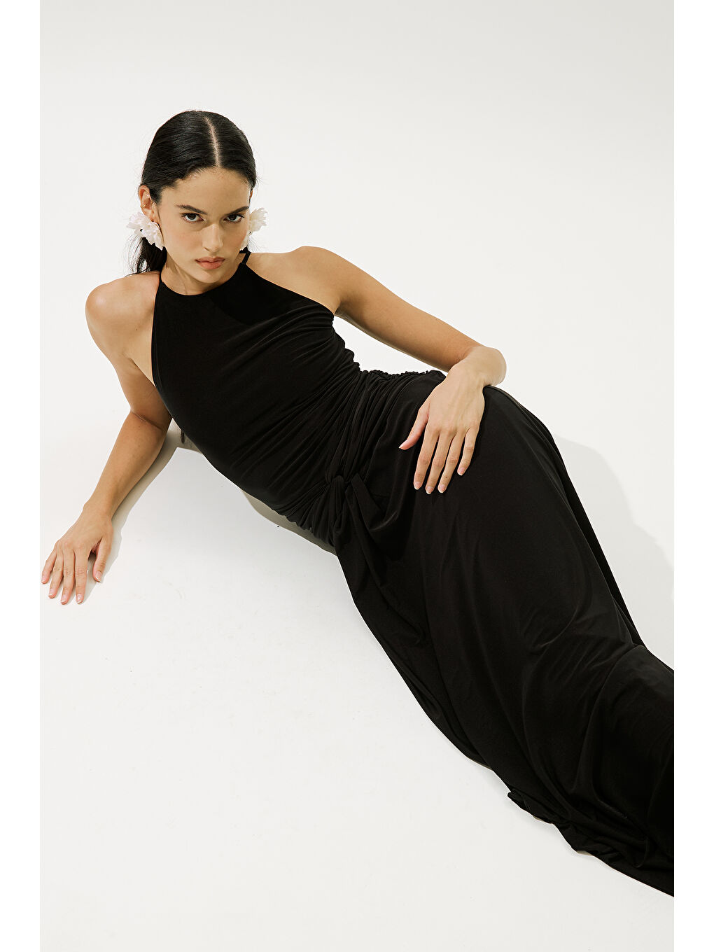 Arıa Abiye Elbise Siyah-1