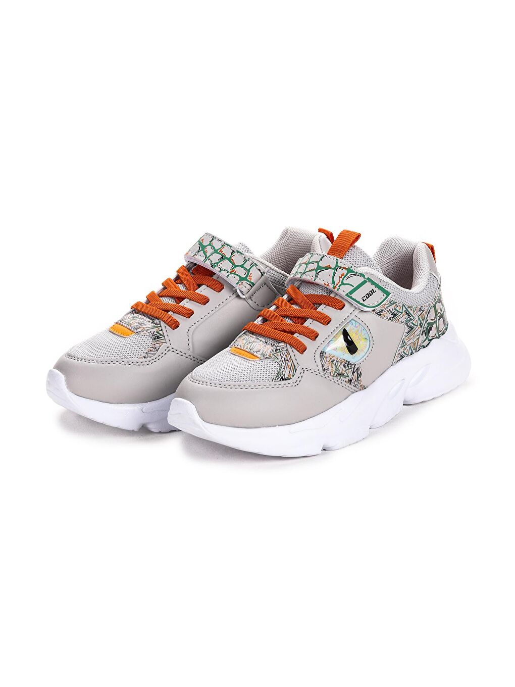 Mavi Toyo Işıklı Cırtlı Kız/Erkek Çocuk Spor Ayakkabı-2