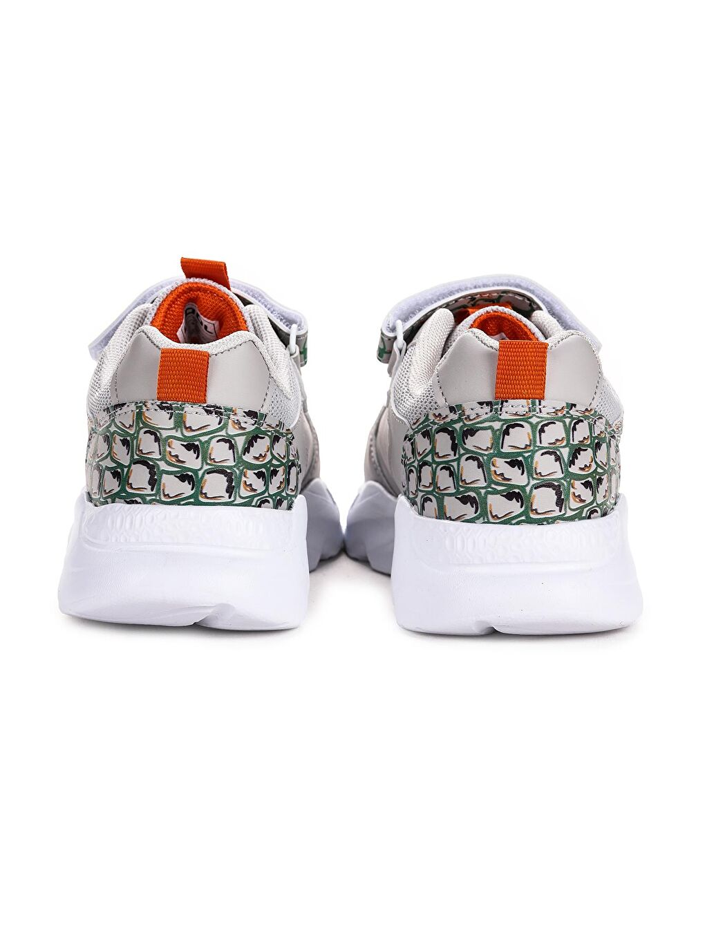 Mavi Toyo Işıklı Cırtlı Kız/Erkek Çocuk Spor Ayakkabı-3