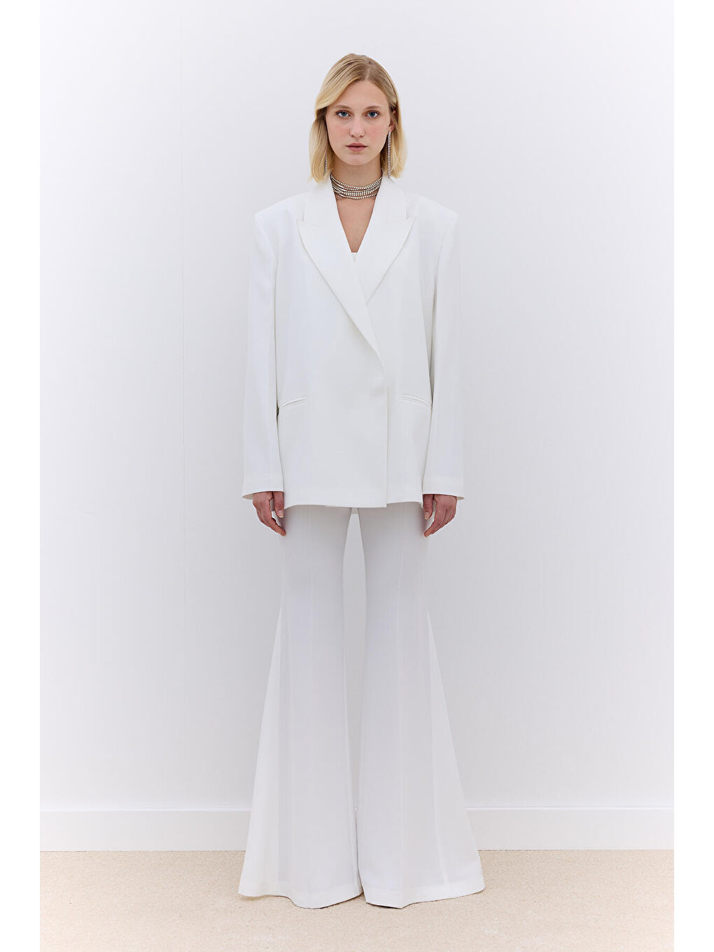 Vıctorıa Pantolon Ekru-1