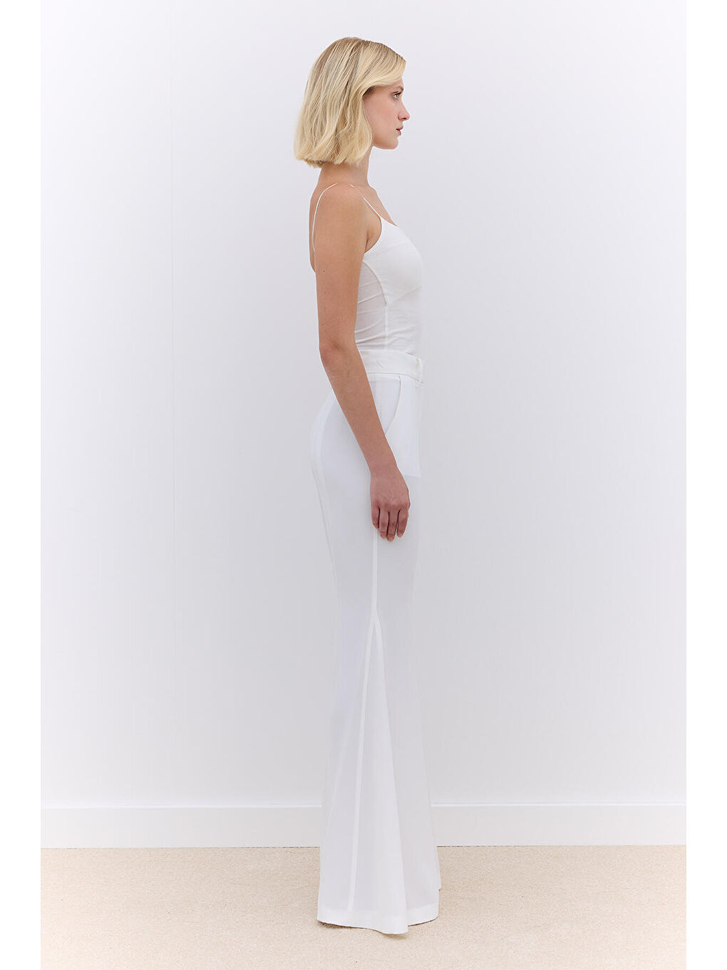 Vıctorıa Pantolon Ekru-4