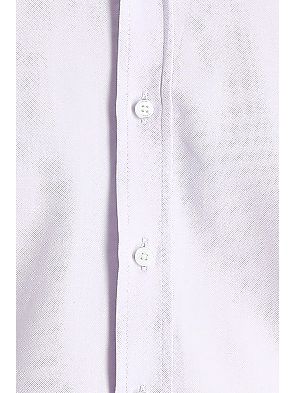 Lila Uzun Kol Regular Fit Oxford Pamuk Gömlek-4