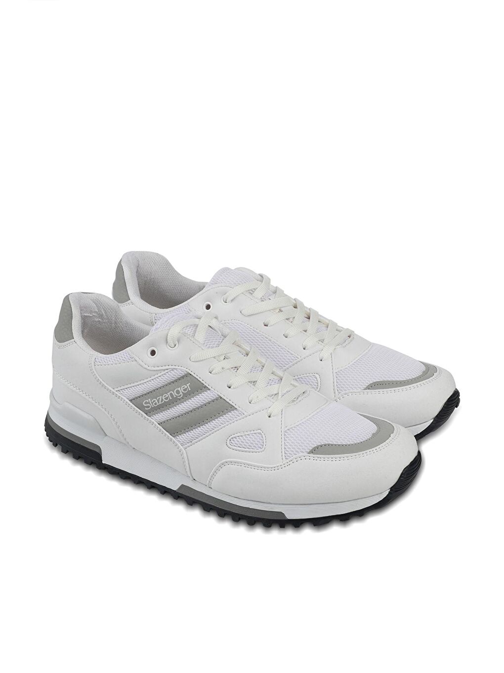 MAROON I Büyük Beden Sneaker Erkek Ayakkabı Beyaz / Gri-1