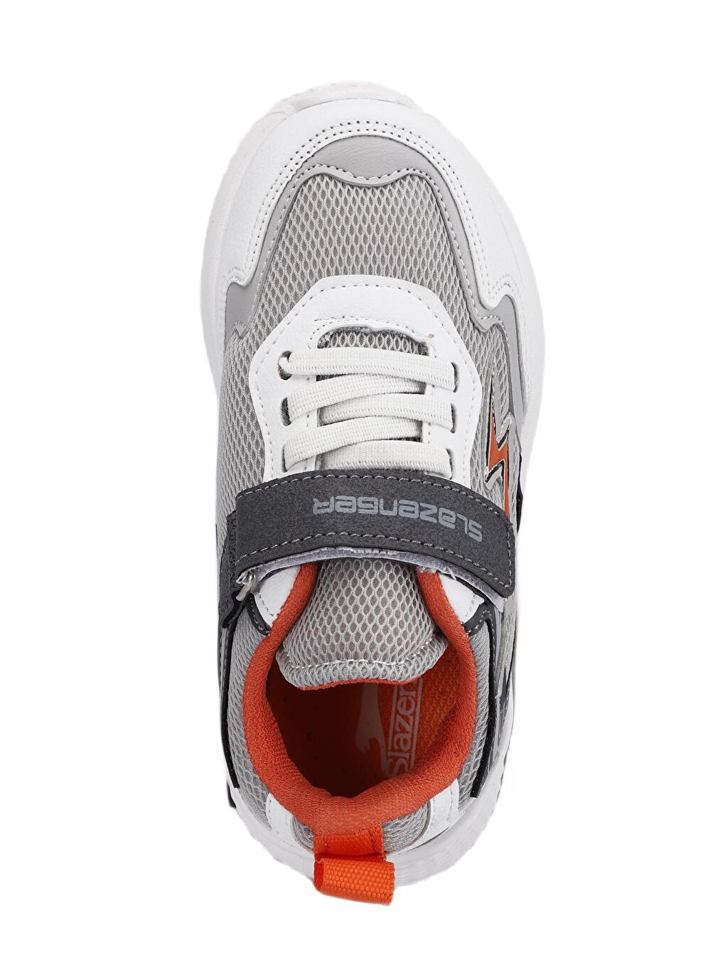 KAORU IN Kız Çocuk Sneaker Ayakkabı Gri / Turuncu-4