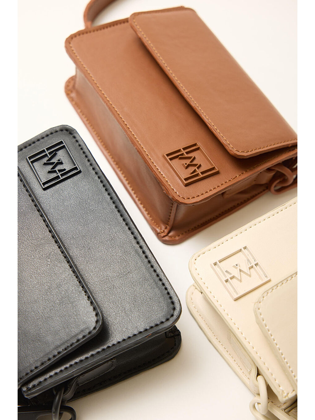 Kahverengi Roma Mini Çanta Taba