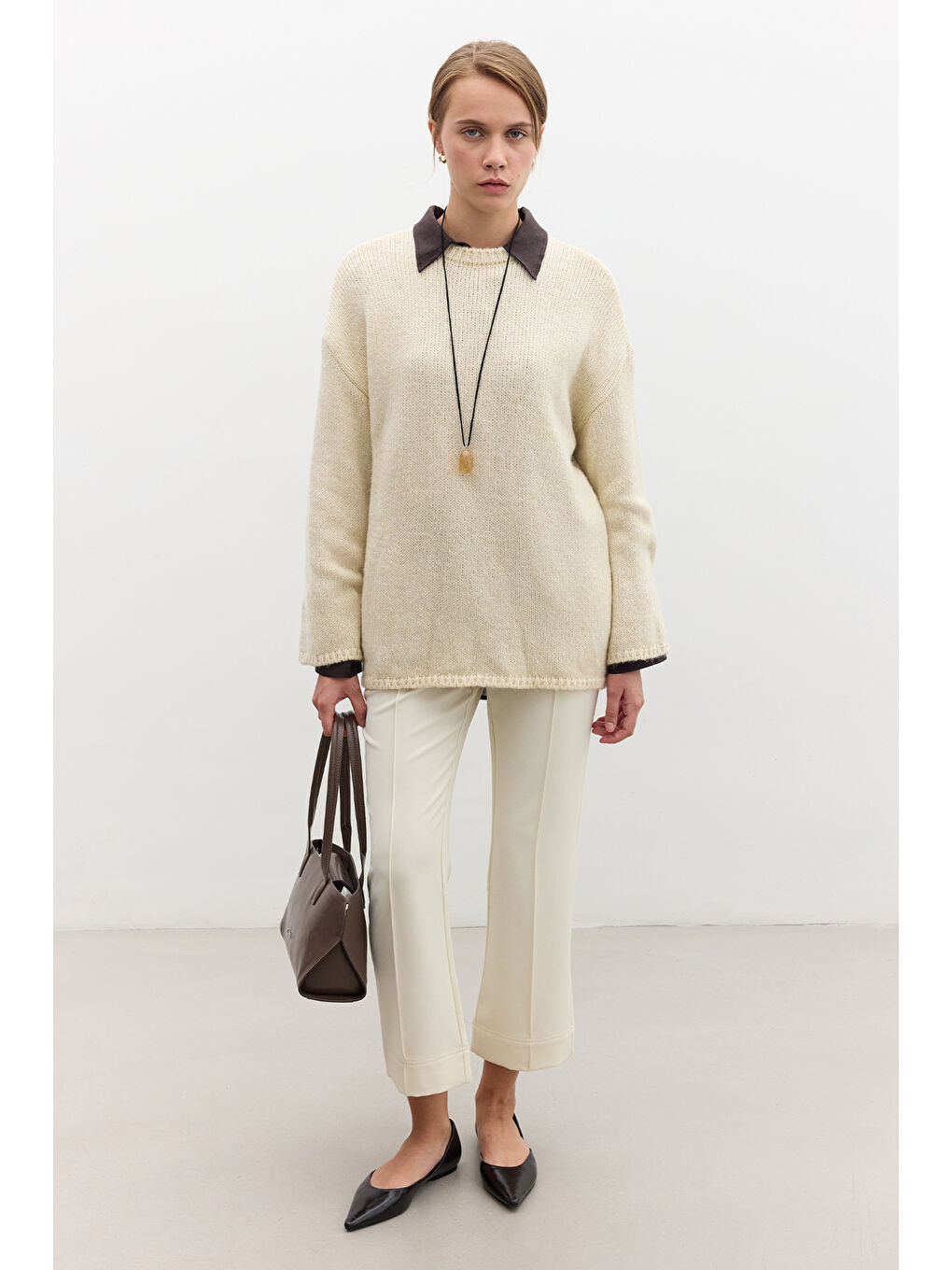 Oversize Kazak Bej-1