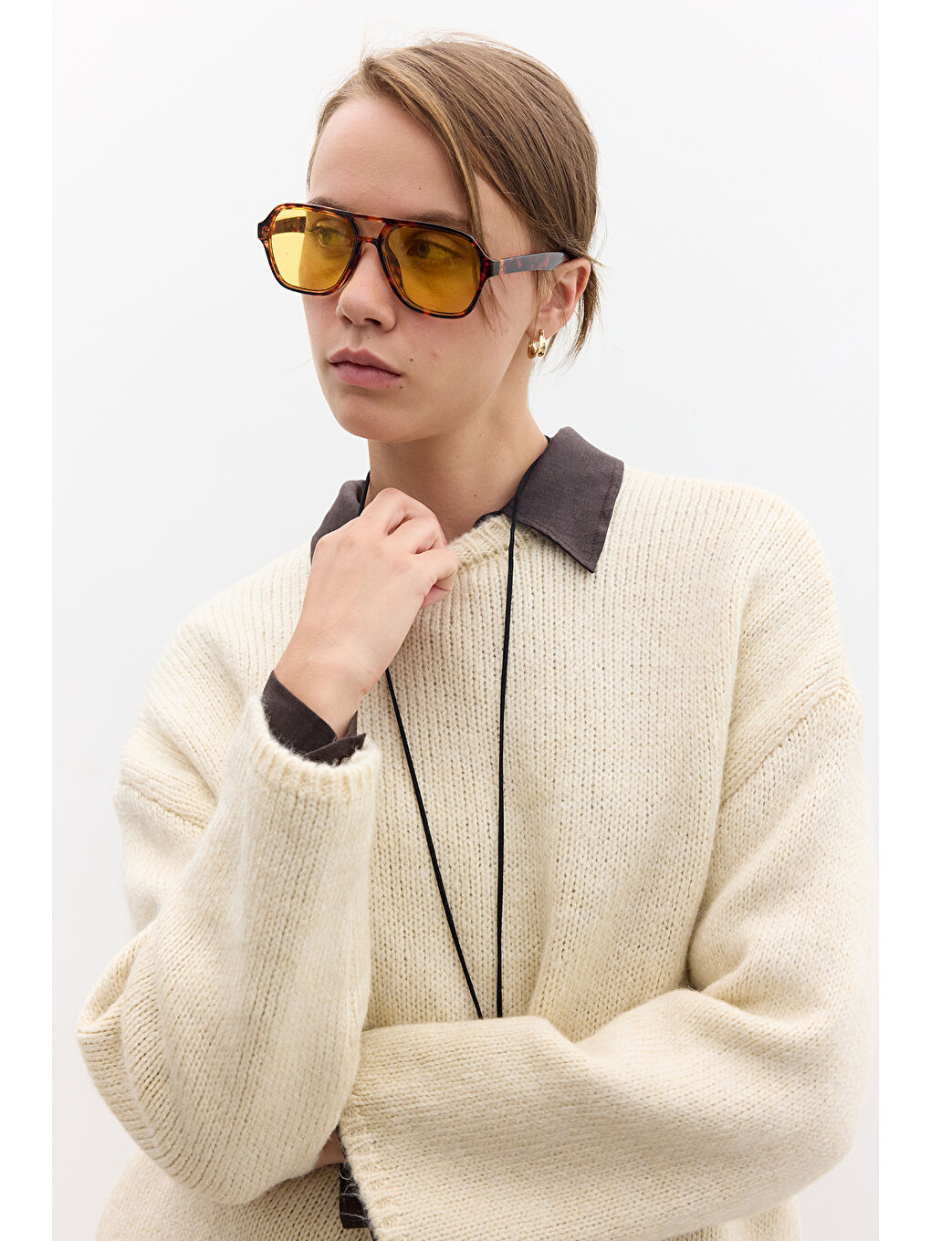 Oversize Kazak Bej-3