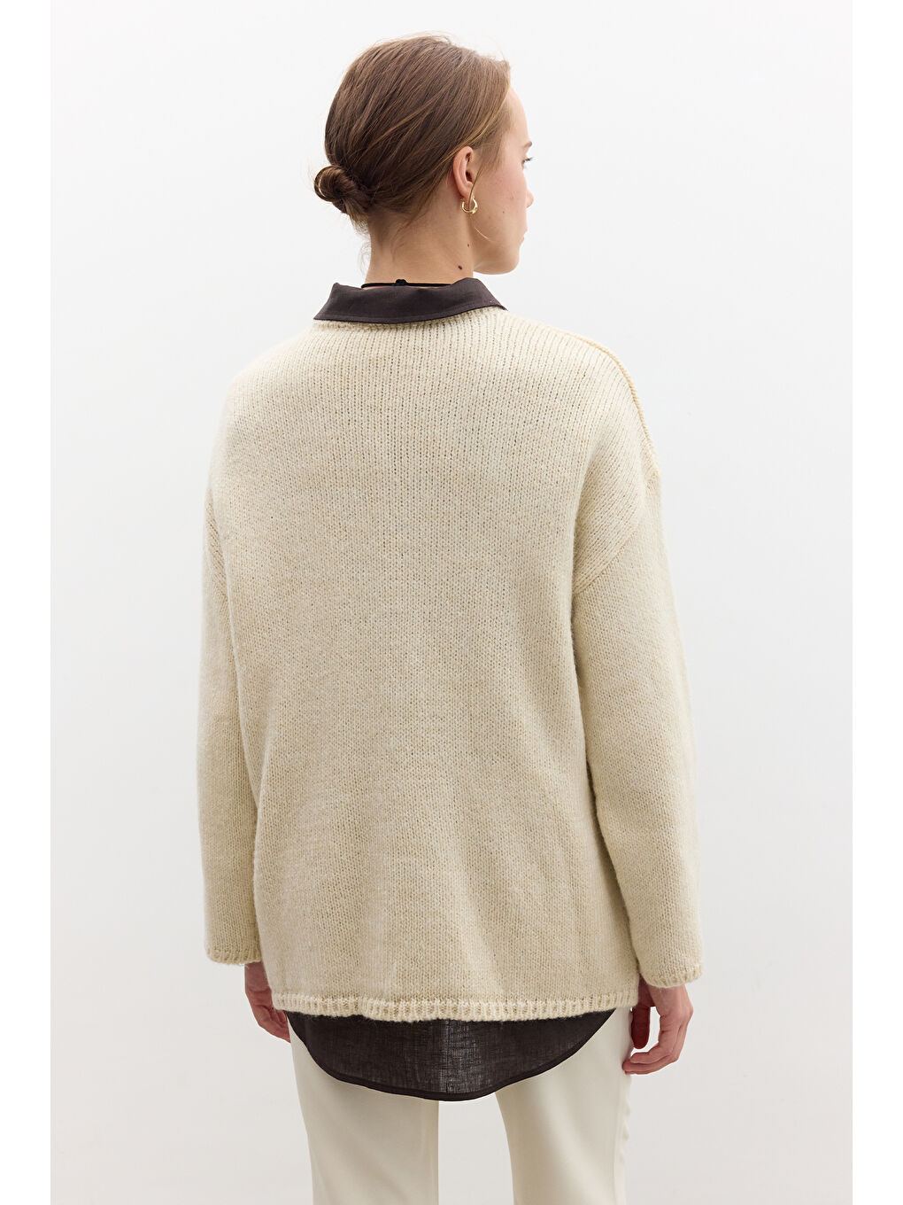 Oversize Kazak Bej-5