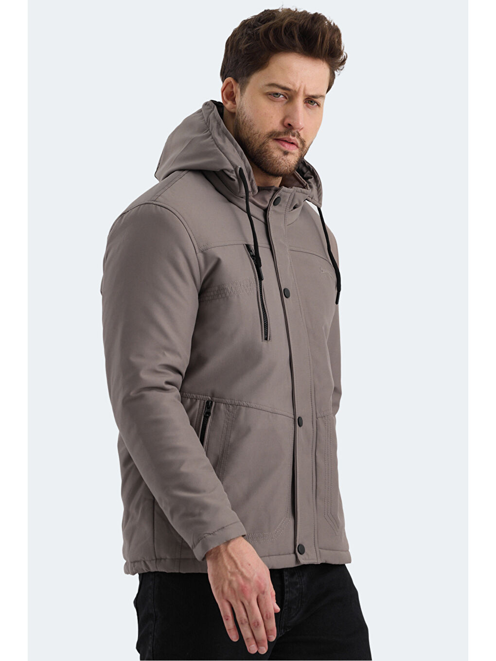 HEAVEN Erkek Mont  Kaban Bej-3
