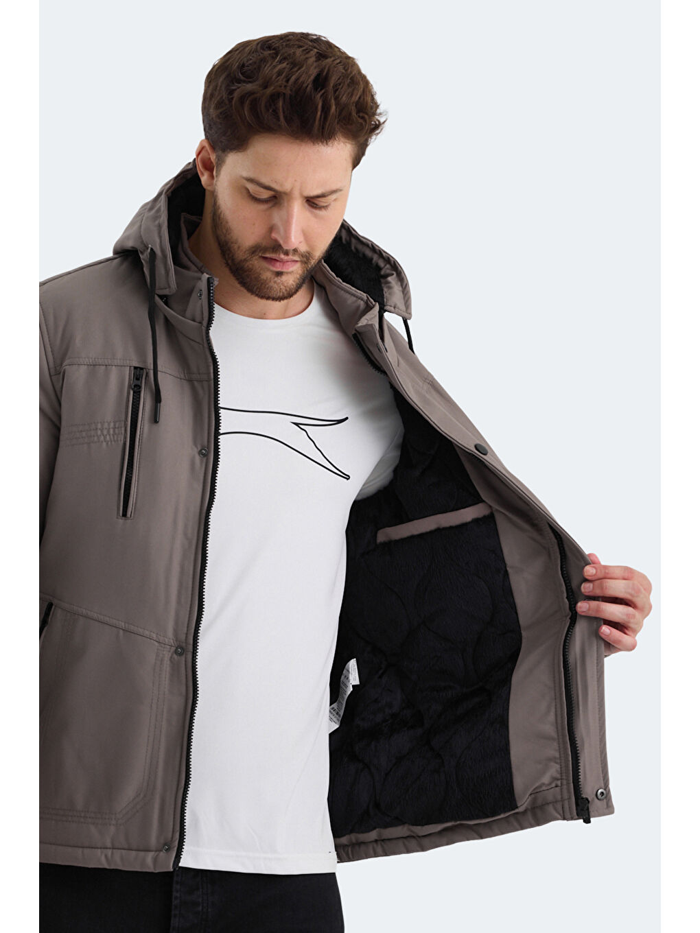 HEAVEN Erkek Mont  Kaban Bej-5