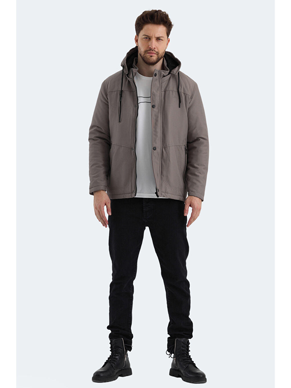 HEAVEN Erkek Mont  Kaban Bej-6