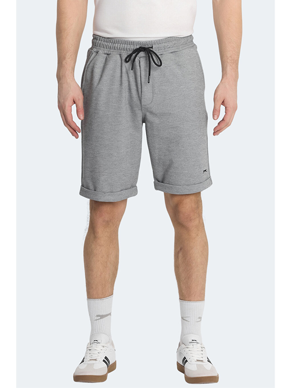 NOVA Erkek Cepli Koyu Gri Şort-1