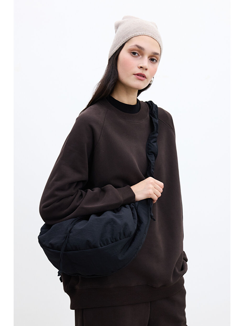 Enya Torba Cepli Çapraz Çanta Siyah-1