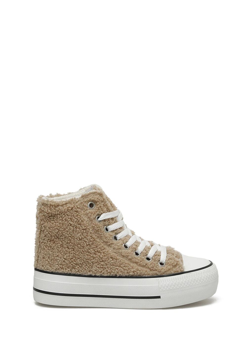 Bej 23K-267 3PR Vizon Kadın Sneaker Bot