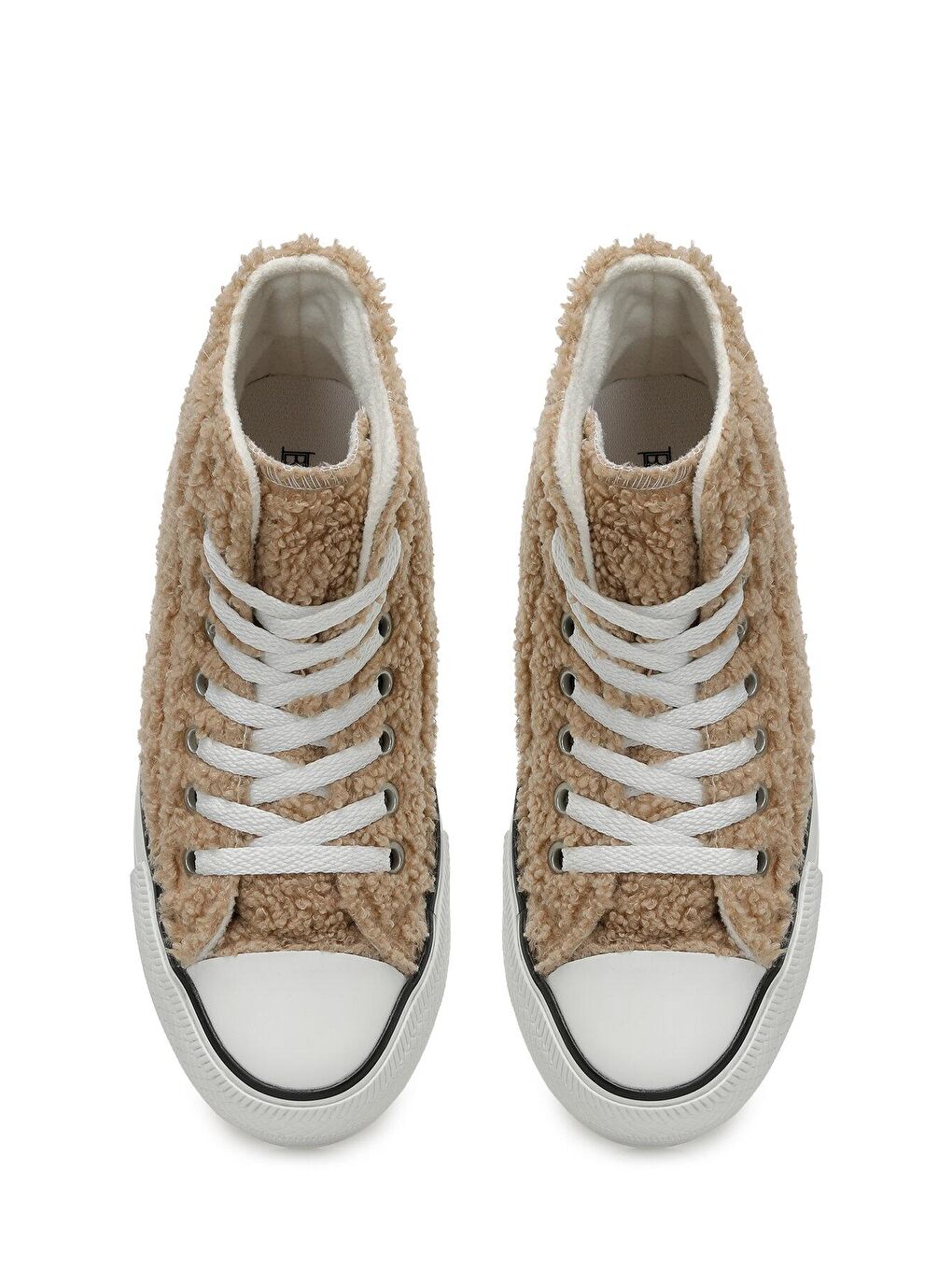 Bej 23K-267 3PR Vizon Kadın Sneaker Bot-3