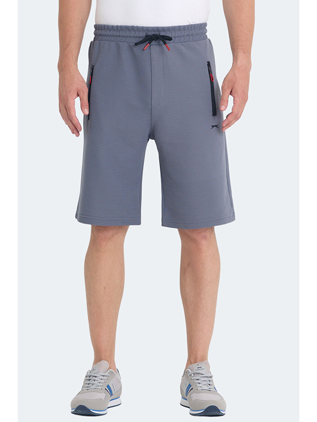 OSAKU I Erkek Cepli Koyu Gri Şort-1