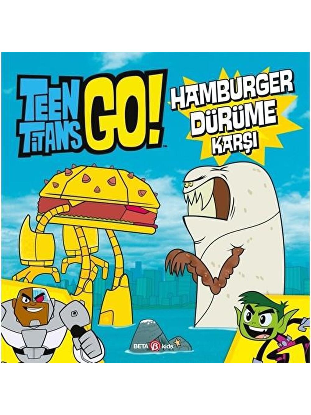 Beta Kids Karışık Asorti Teen Titans Go Hamburger Dürüme Karşı KTP