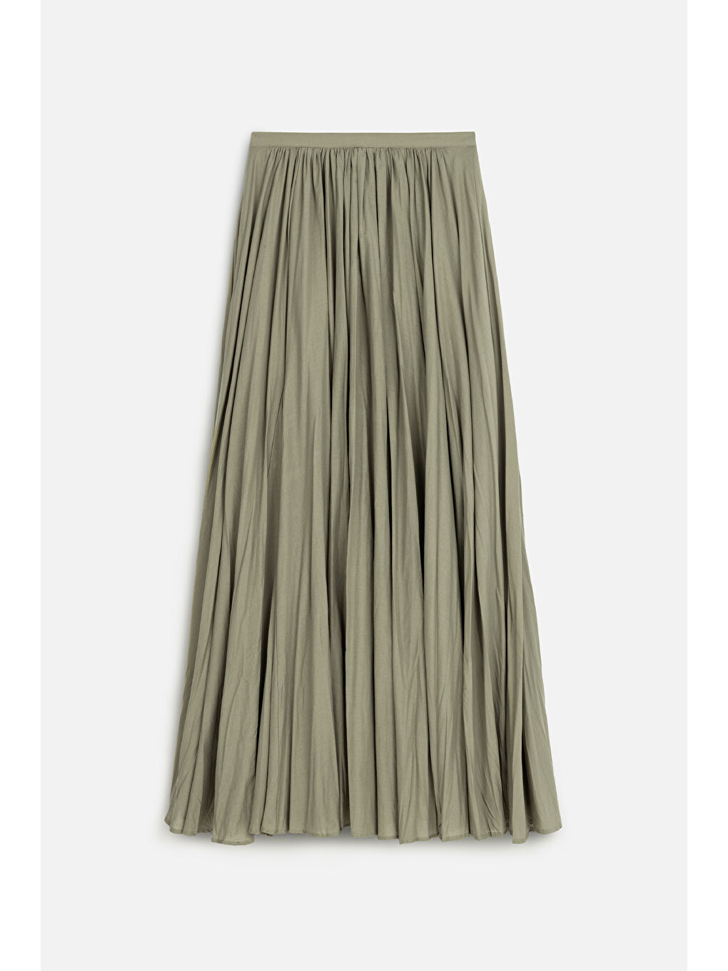 Yeşil Pılıse Maxı Etek Çağla-1