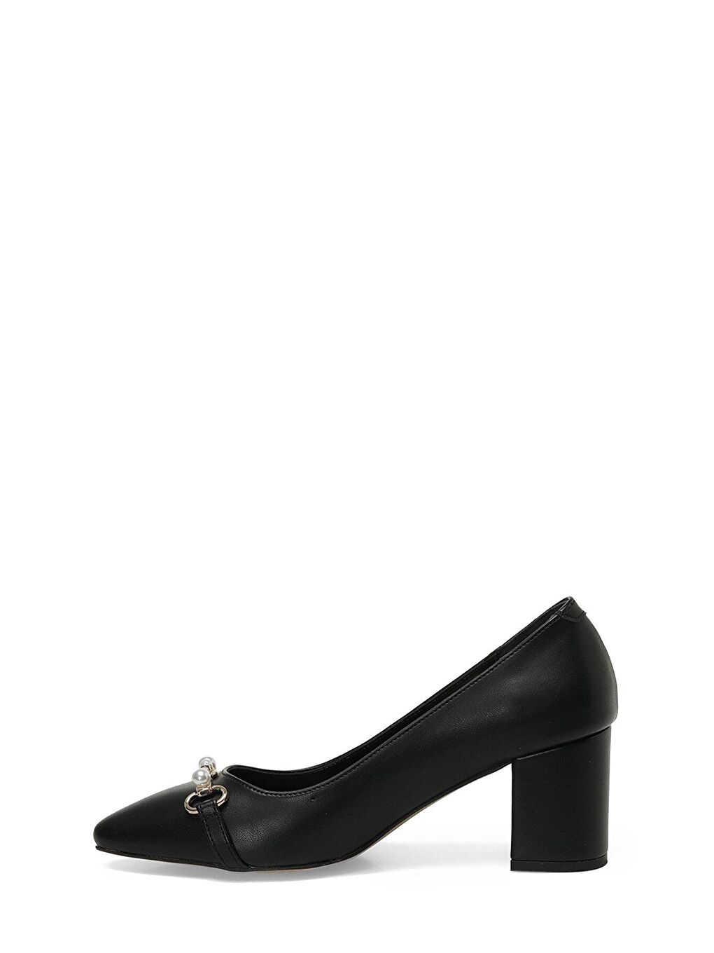 23K-117 3PR Siyah Kadın Topuklu Ayakkabı-2