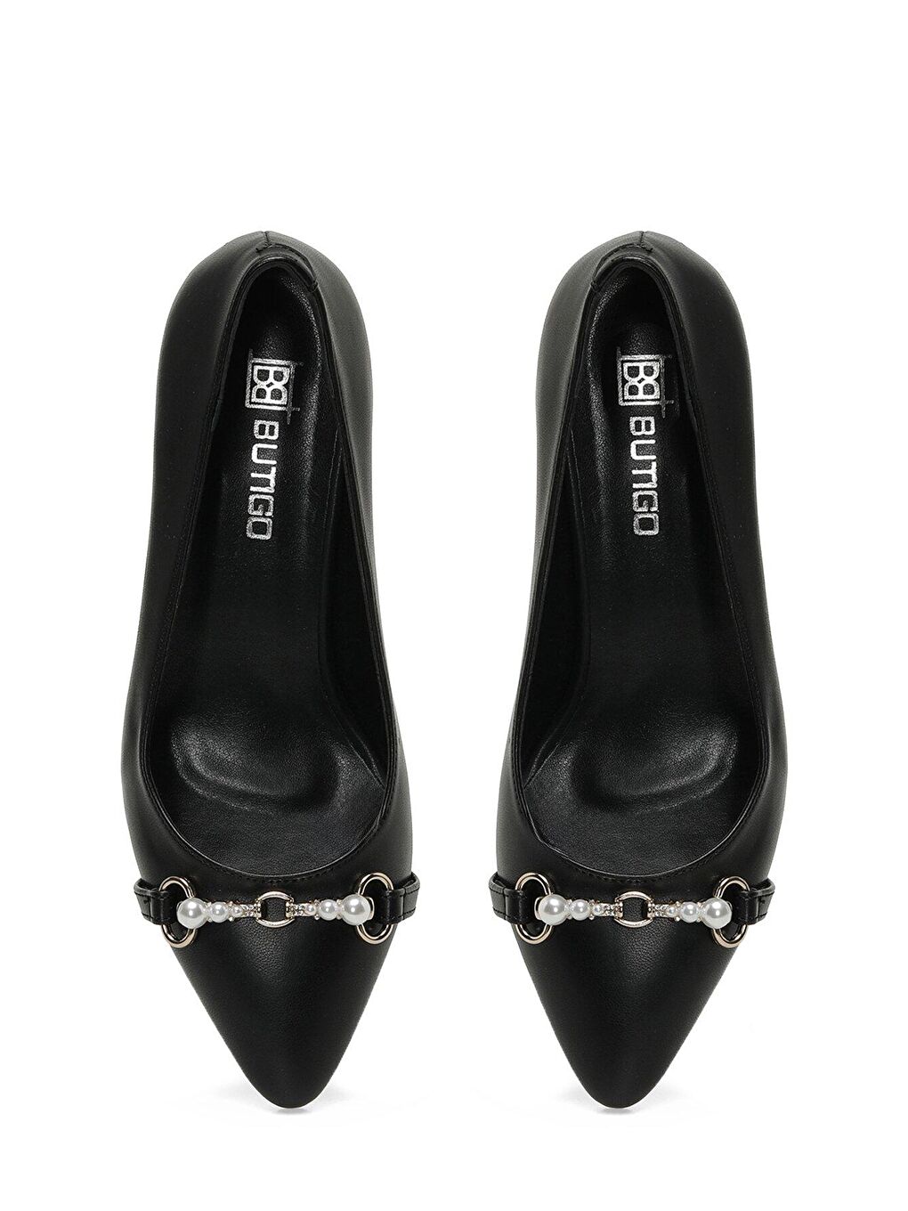 23K-117 3PR Siyah Kadın Topuklu Ayakkabı-3