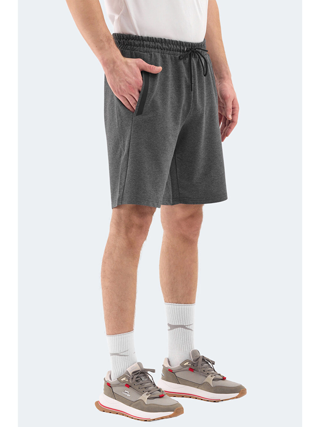 RAYAN Erkek Cepli Antrasit Şort-2