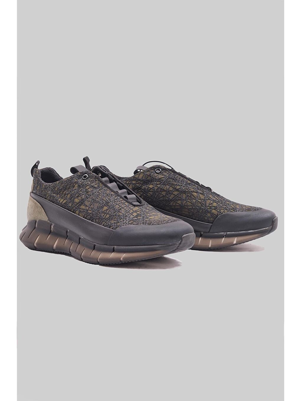 Ansel Erkek Hakiki Deri Air Taban Sneaker-1