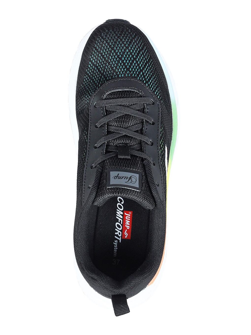 28052 Siyah - Beyaz Kadın Sneaker Günlük Spor Ayakkabı-6