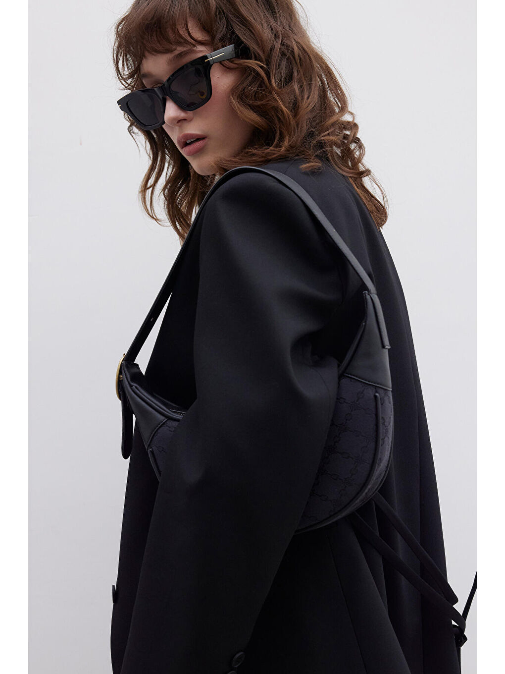 Kallıe Mini Omuz Çantası Siyah-2