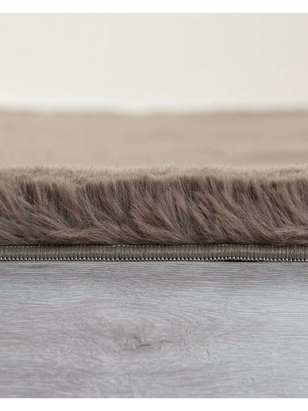 Fuzzy Kürk Halı 160x220 Antrasit-1