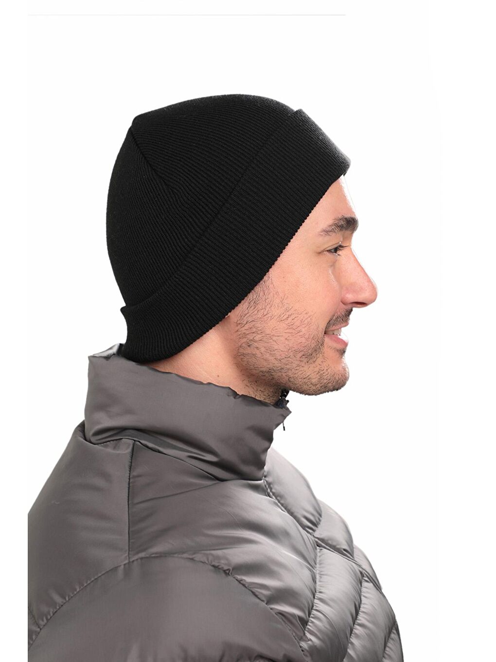 BEN Unisex Bere Siyah-3