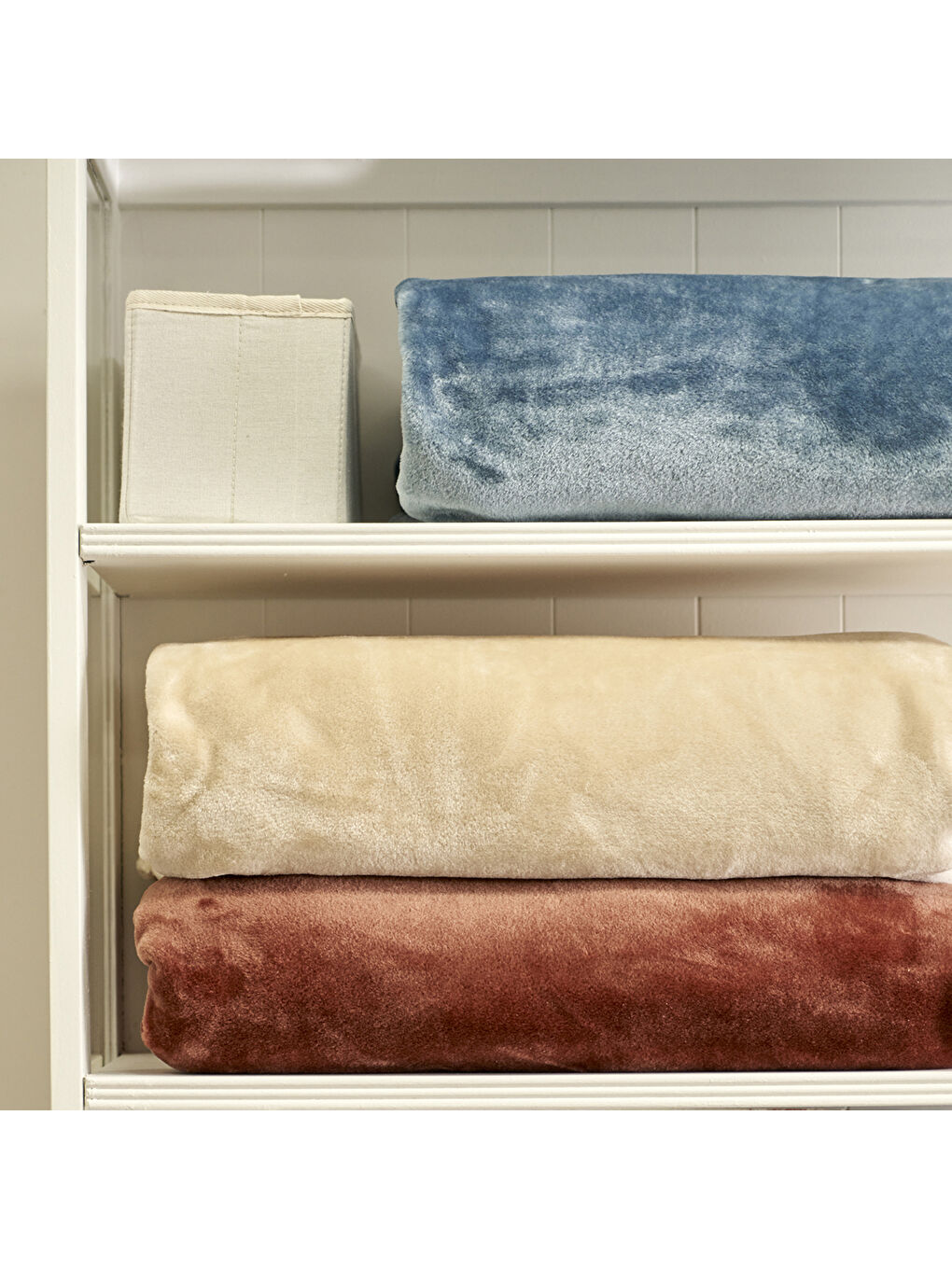 Shelly Wellsoft Tv Battaniyesi Mavi (140x190 cm)-2