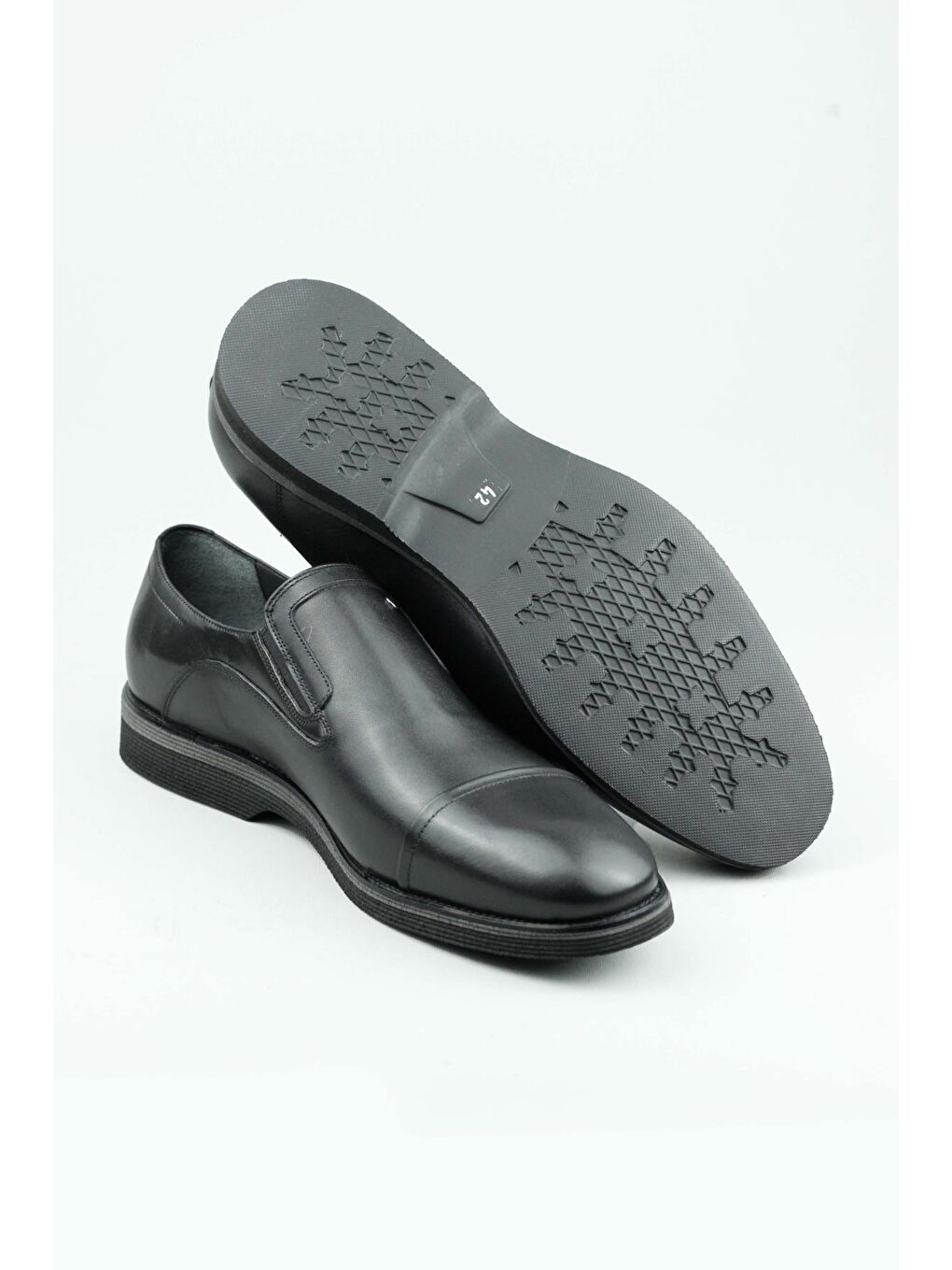 Siyah &Nbsp;Calisto Hakiki Deri Klasik Ayakkabı Erkek-3