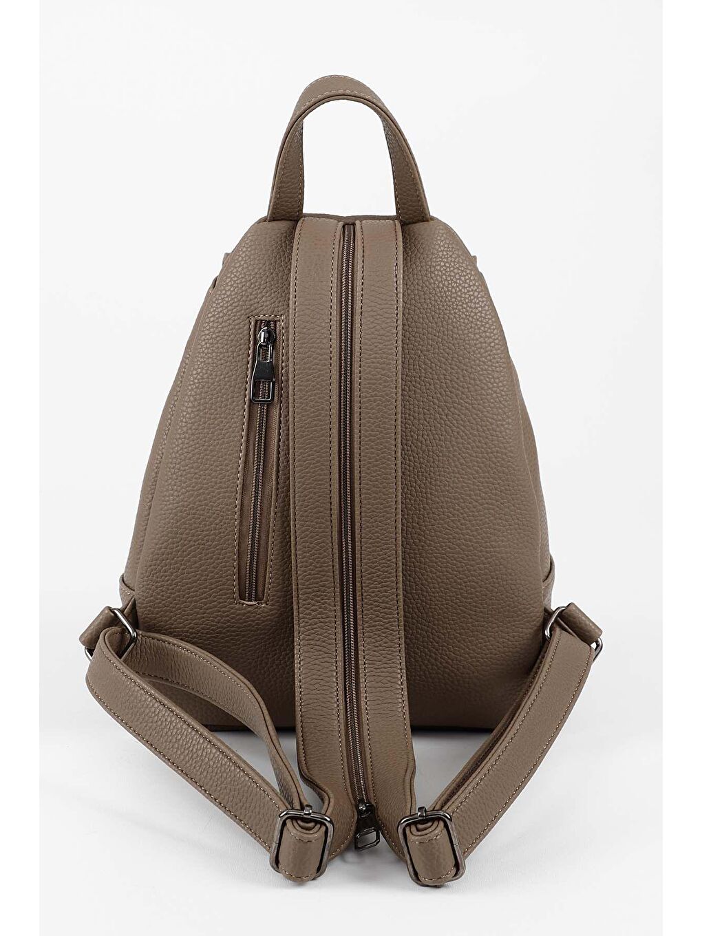 Bej Büyük Boy Kadın Sırt Ve El Çantası B6801-3