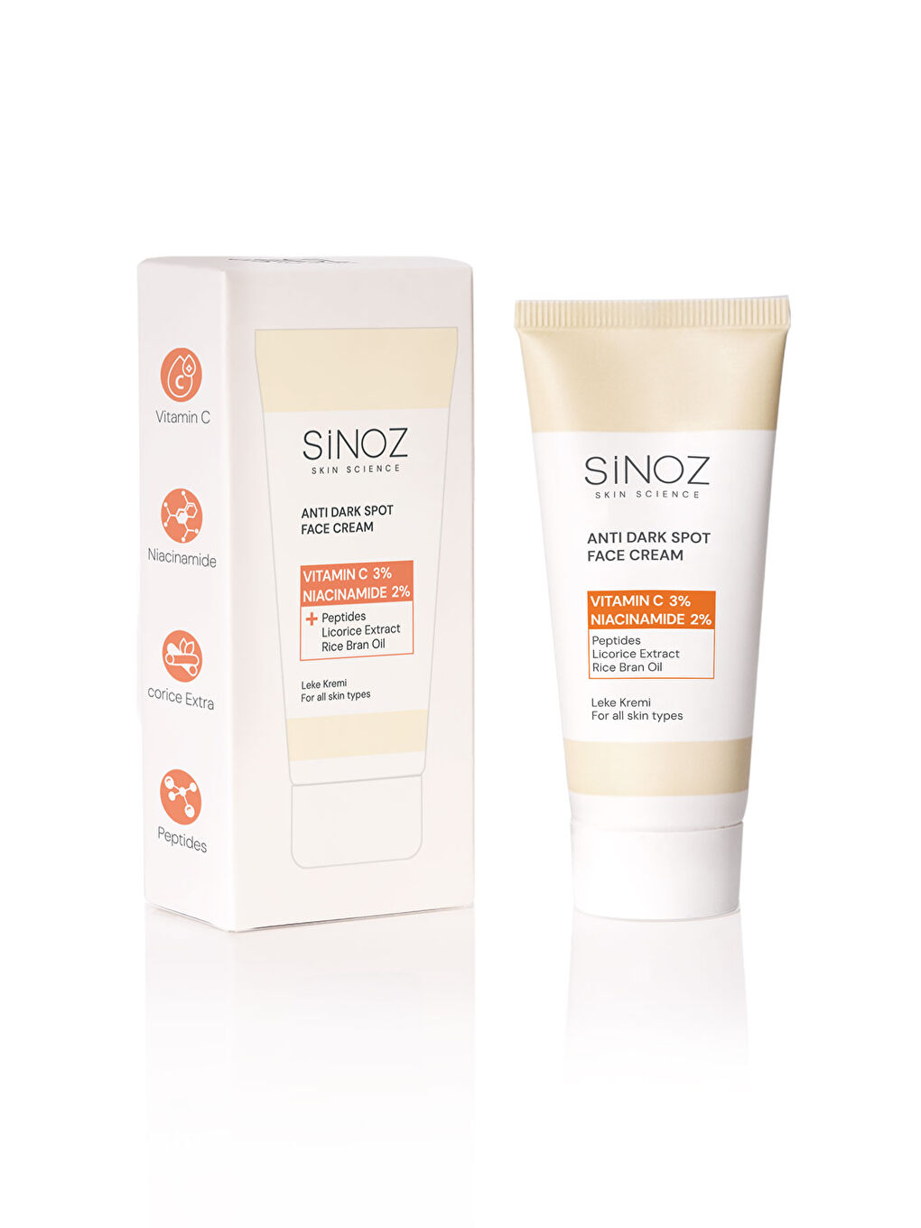 Leke Kremi (VİTAMİN C 3% NİACİNAMİDE 2%) 40 ml-4